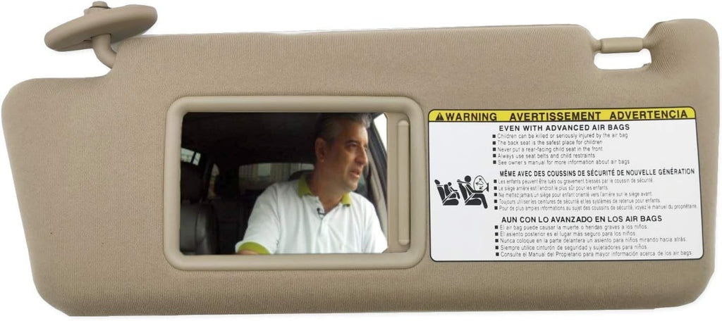 Grey Car Sun Visor 2 Pack P2962
