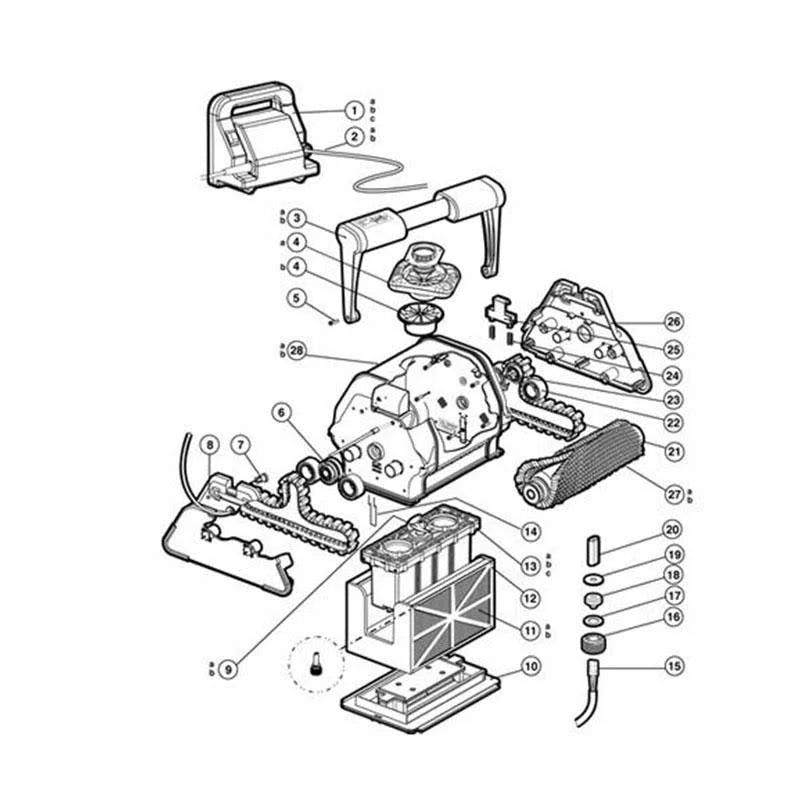 Robotic Swimming Pool Vacuum U2598