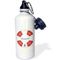 Red and White Float Sports Water Bottle Z4351