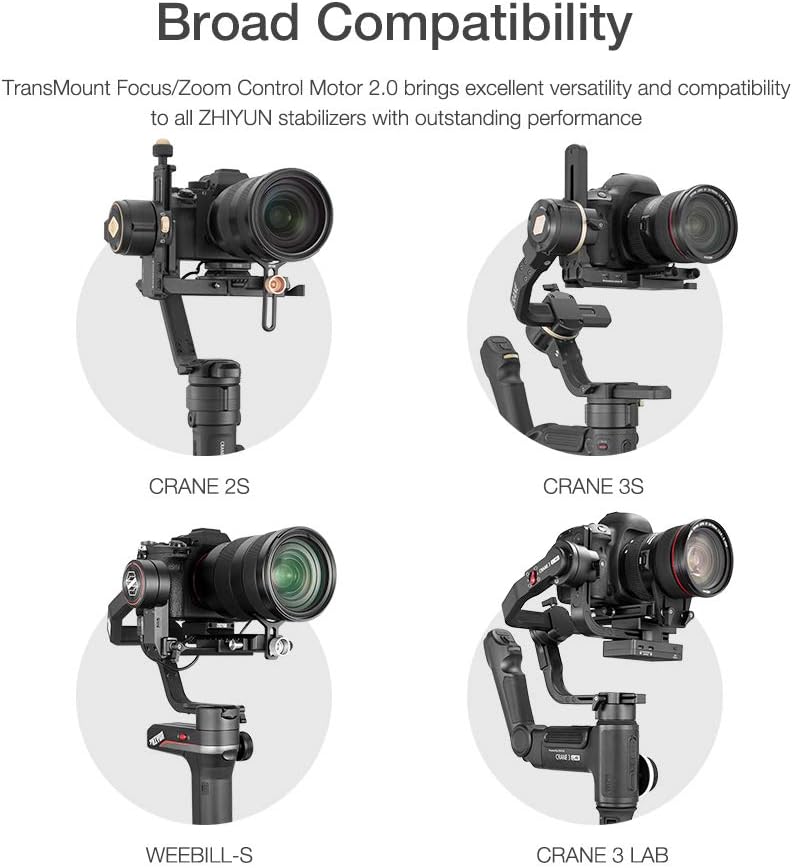 Servo Follow Focus/Zoom Controller for Gimbal Handheld Stabilizer Pack of 2 L390