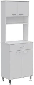 White Pantry Cabinet H6025