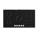 36x22 Gas Cooktop with 5 Sealed Burners and Cast Iron Grates in Black K70612