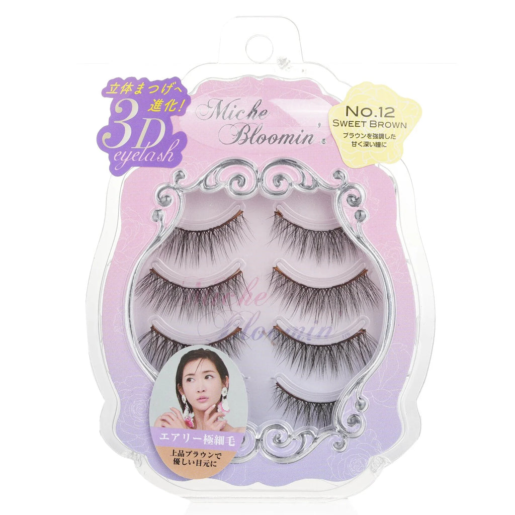 3D Eyelash Sweet Brown 4pairs S4217