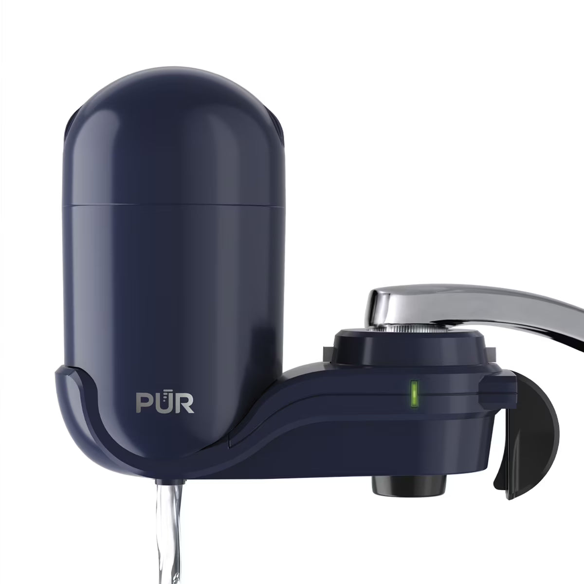 Faucet Mount Water Filtration System, Vertical, Indigo G3902