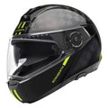 Hi-Viz Yellow Carbon Helmet O485