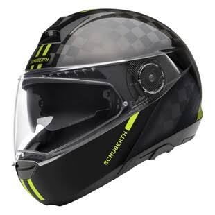 Hi-Viz Yellow Carbon Helmet O485