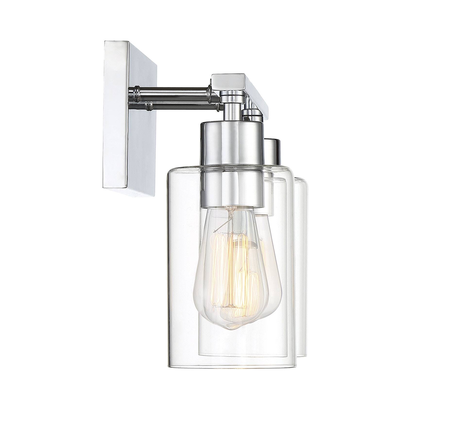 Polished Chrome 2 Light Bath Bar V39522