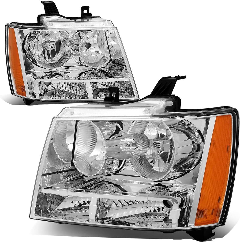 Black Housing Clear Lens Headlights Assembly R768264