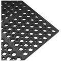 Rubber Anti-Fatigue and Anti-Slip Mat, 58.5 inch x 39 inch, Black A8580