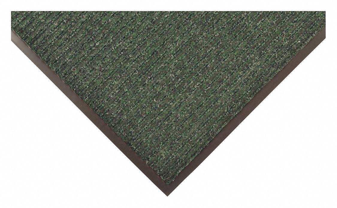 Carpeted Entrance Mat, green, 4Ft. x 8ft. P94063