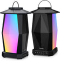2 Pack 25W Wireless Bluetooth Speakers with RGB LED Lights J645505