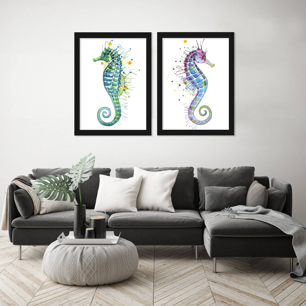 Black Framed Print Set M7100