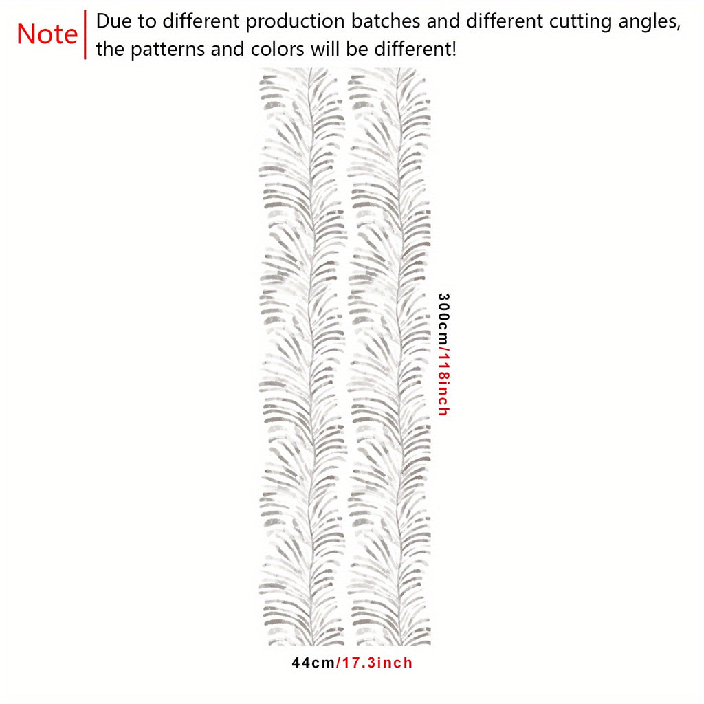 Modern Leaves Branch Peel And Stick Wallpaper K2370