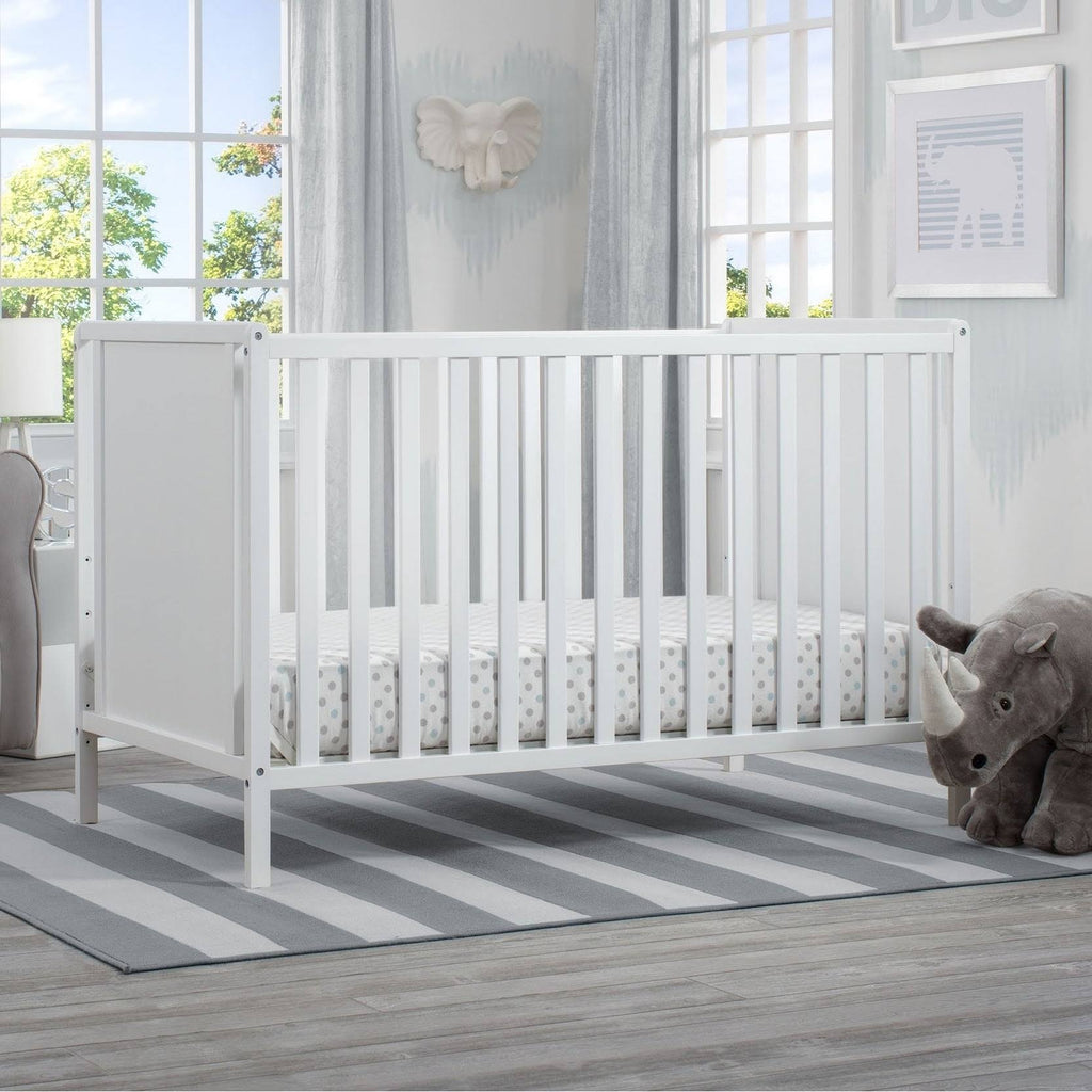 4-in-1 Convertible Crib Grey I8375