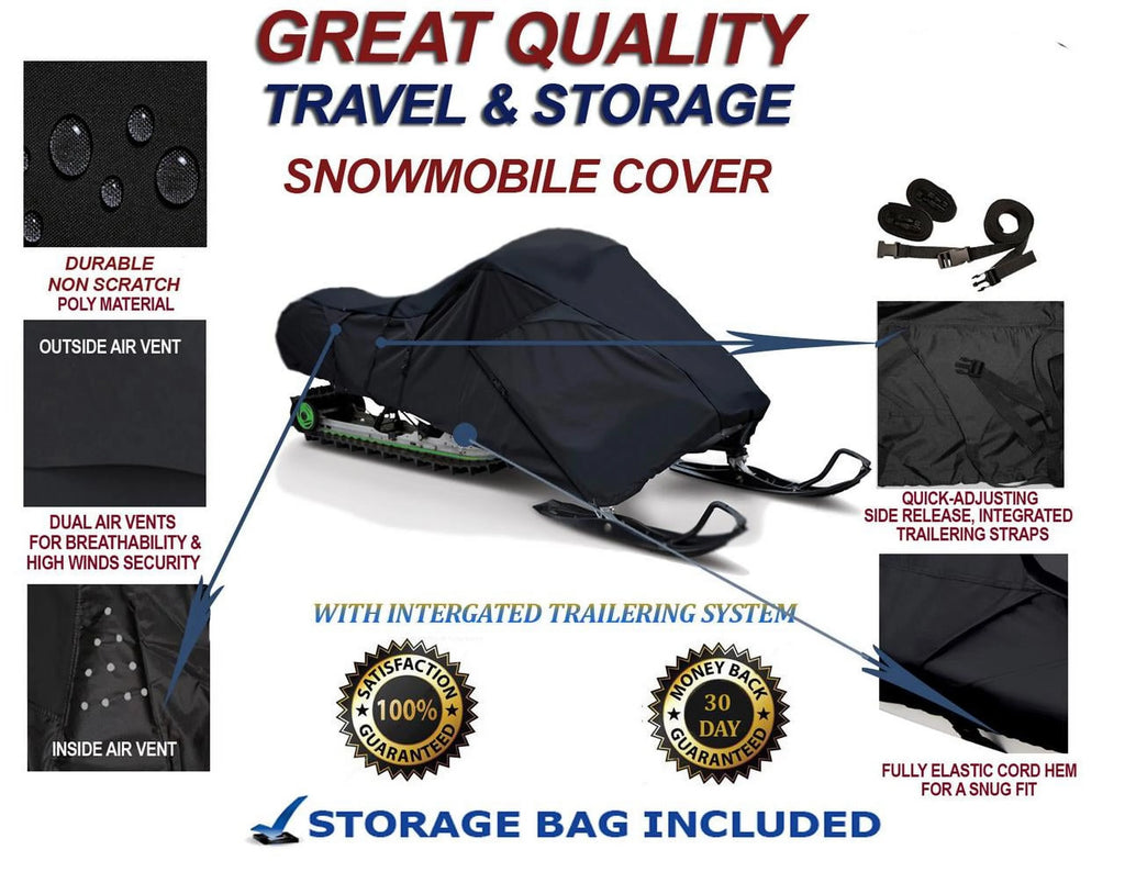 300D Snowmobile Travel and Storage Cover for Ski Doo Summit X 146 Sleds B38066