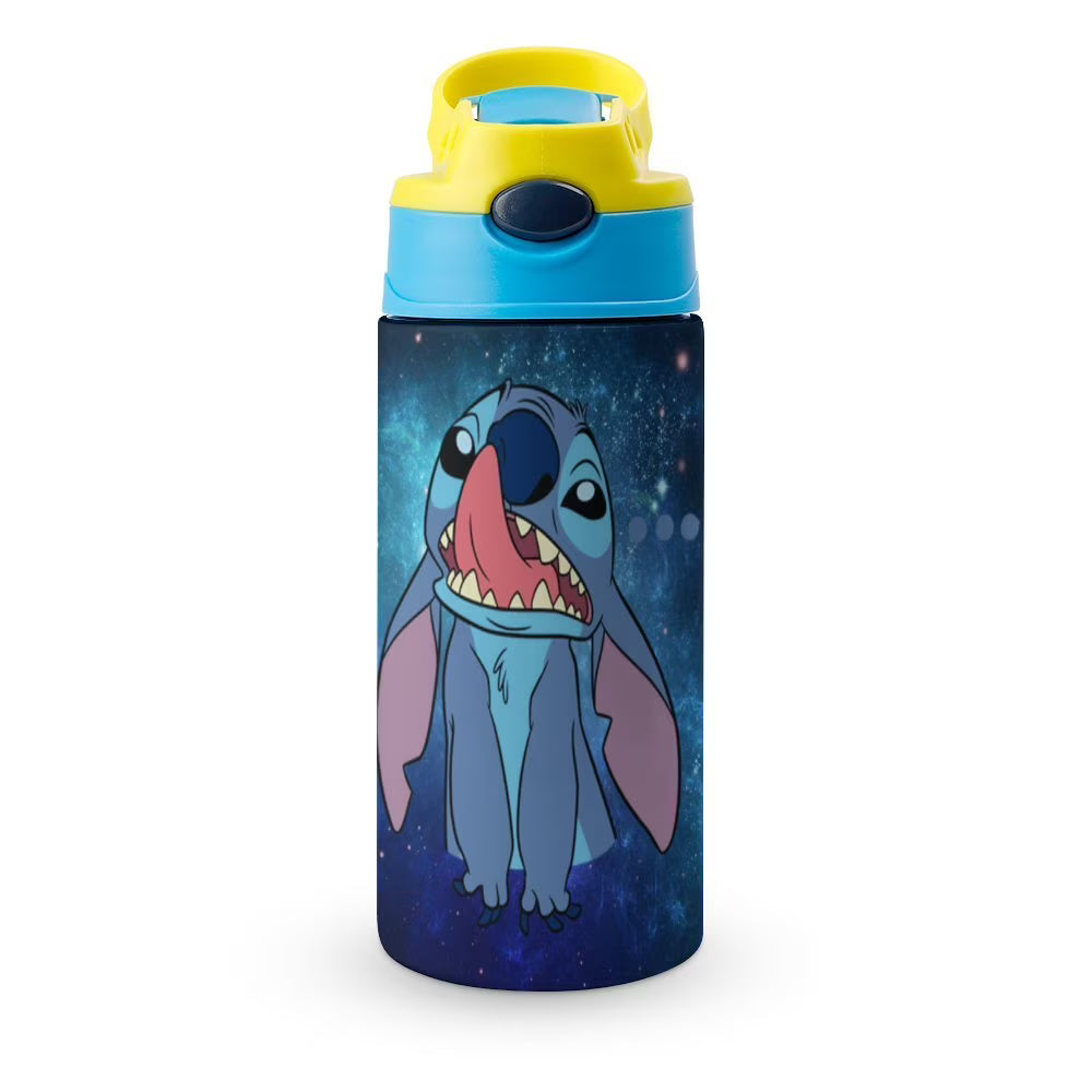 Stainless Steel Vacuum Insulated Water Bottle with Straw W685709