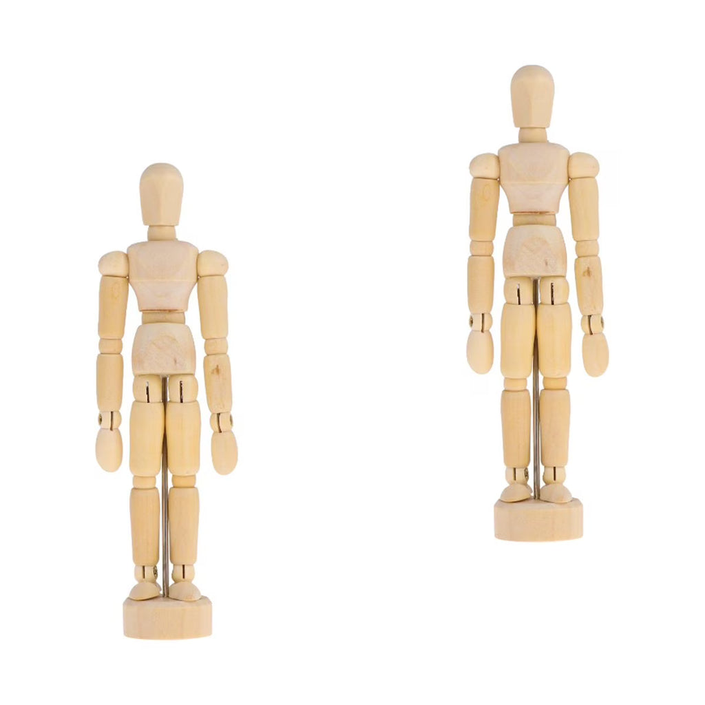 Wooden 3D Movable Joint Puppet Doll (5.5 Inches) U904422