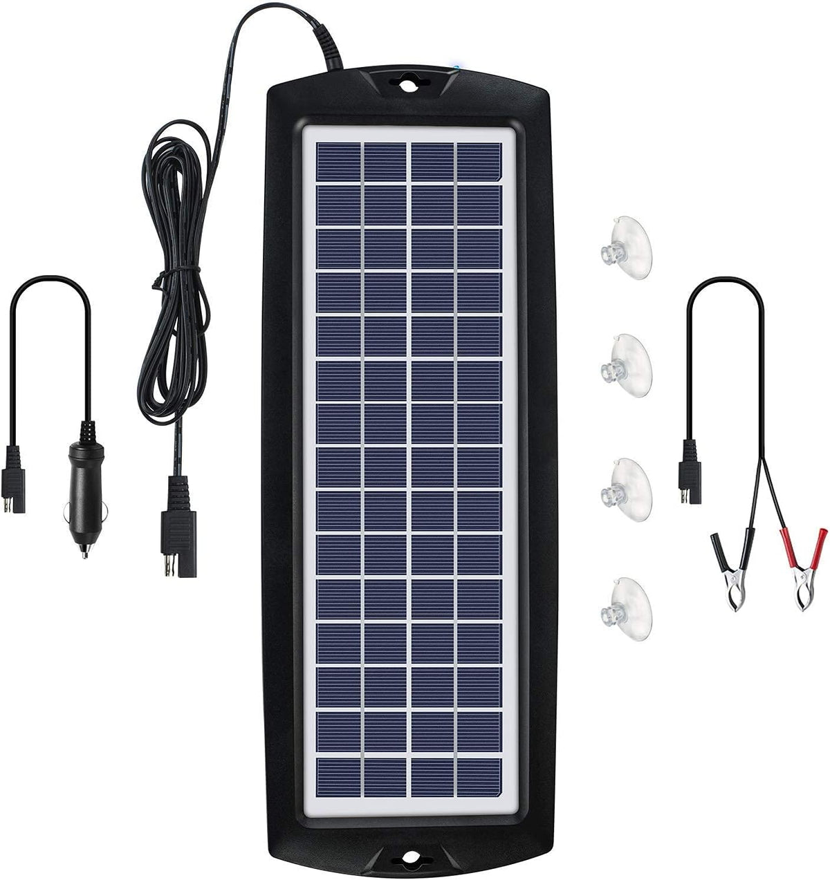 12V Solar Panel Battery Trickle Charger & Maintainer T55681