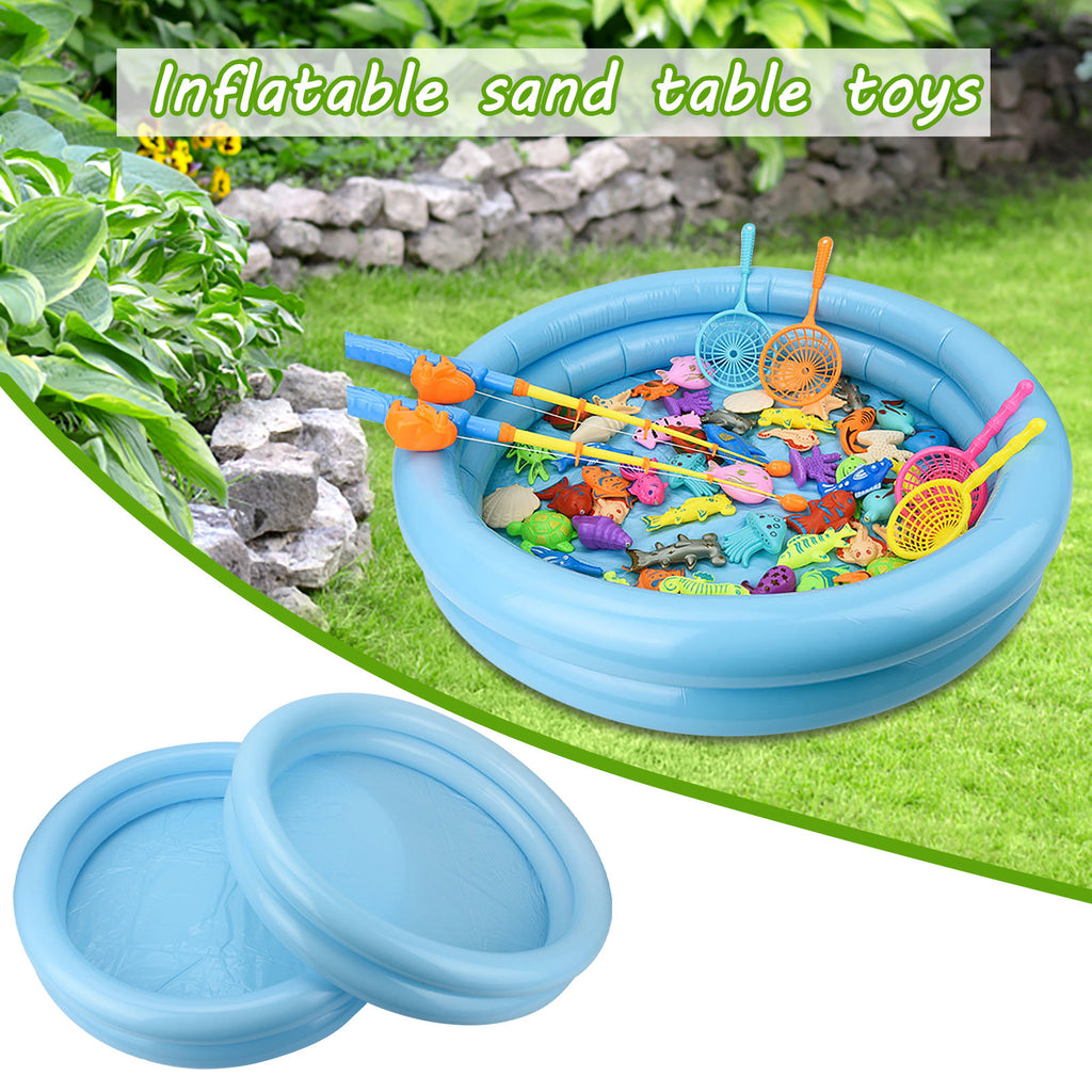 Portable PVC Inflatable Sandbox Tray Table Toys W1301