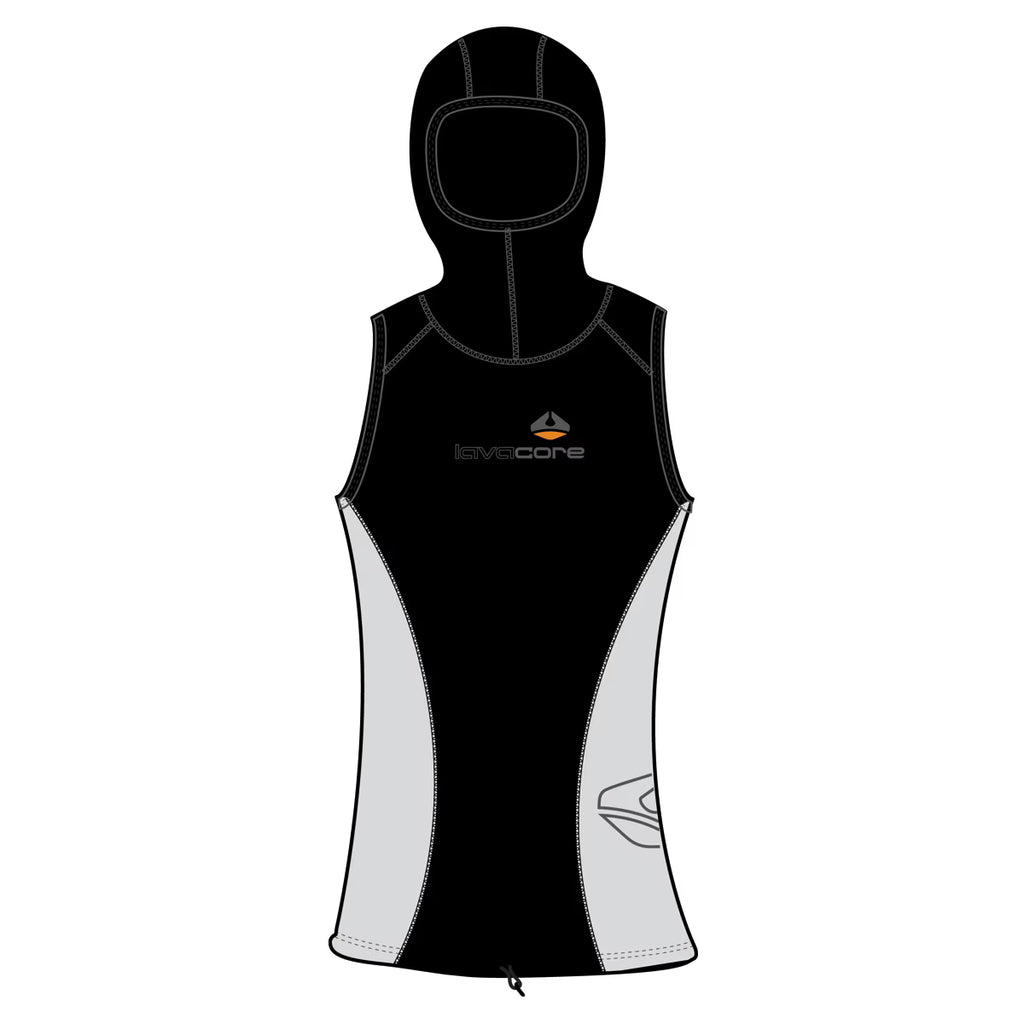 Women's Hooded Vest Y333