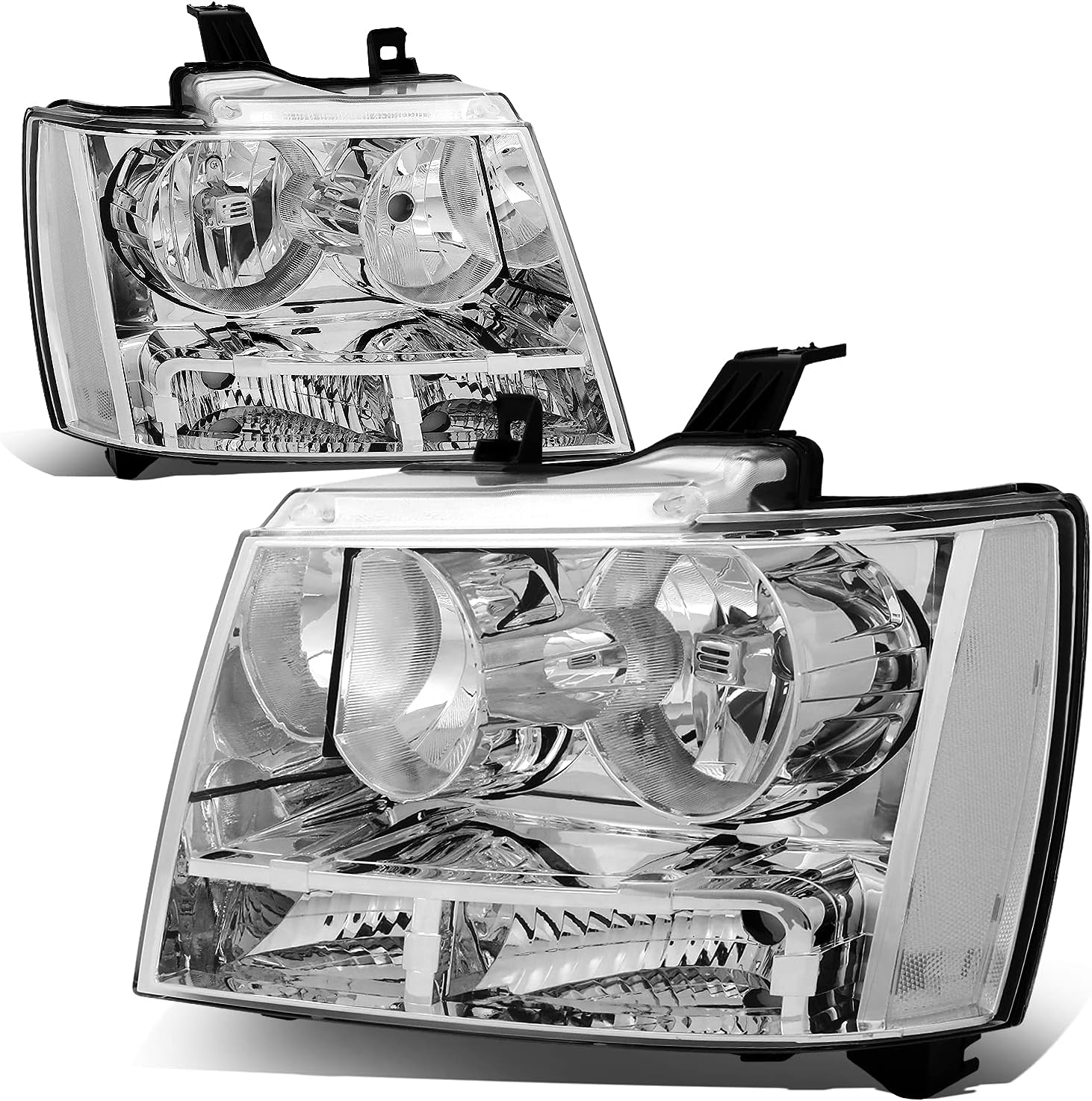Black Housing Clear Lens Headlights Assembly R768264