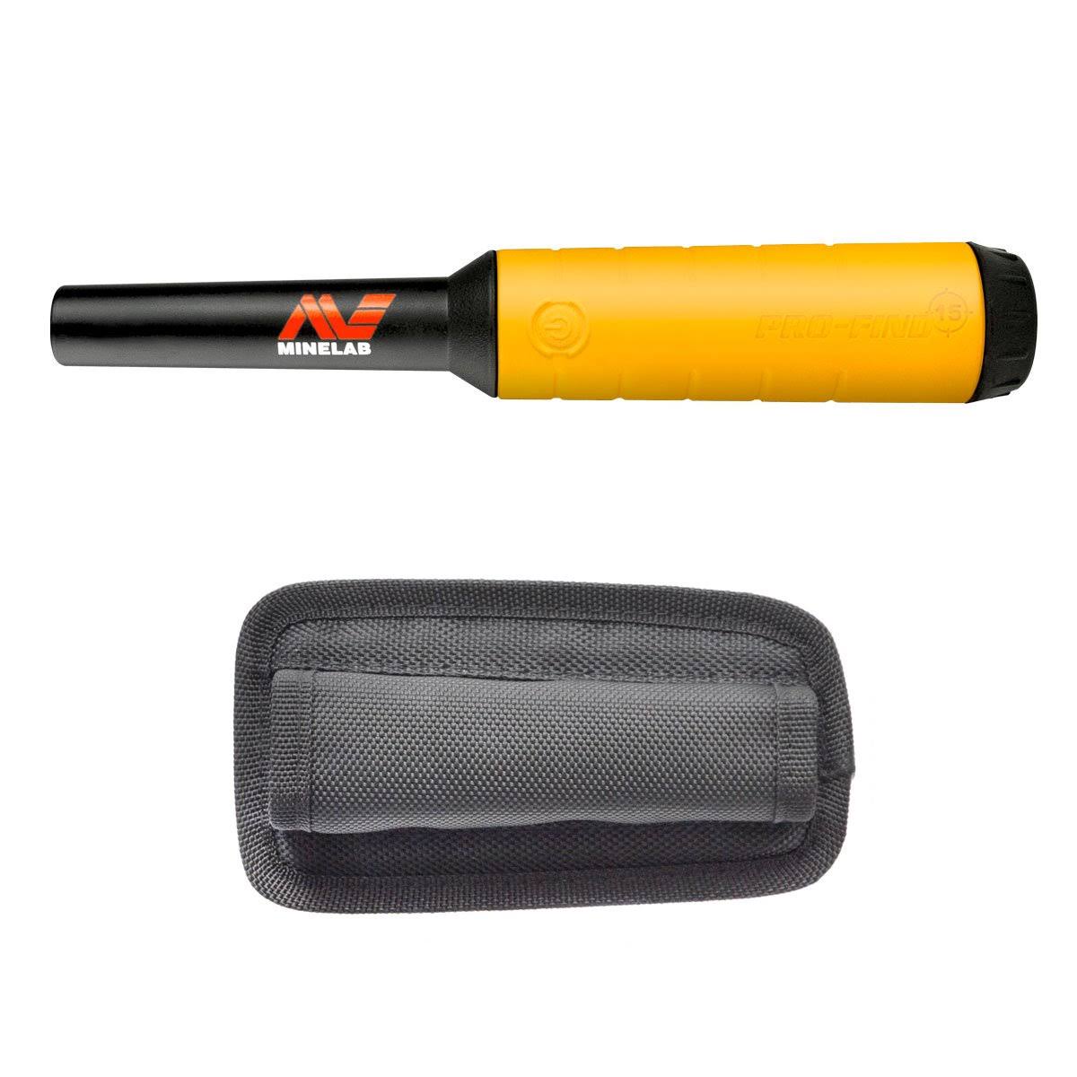 Metal Detector with Pinpointer and Black Carry Bag L3912