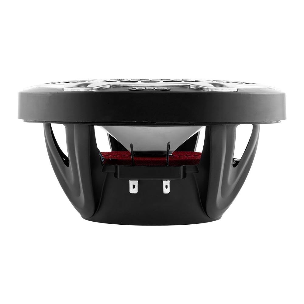 Black 2-Way Marine Speakers with RGB LED Lighting L5161
