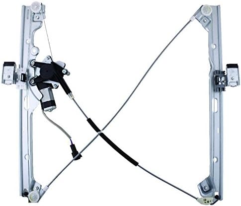 Window Regulator with Motor Front Drivers Side Left Replacement Pack of 2 F17595
