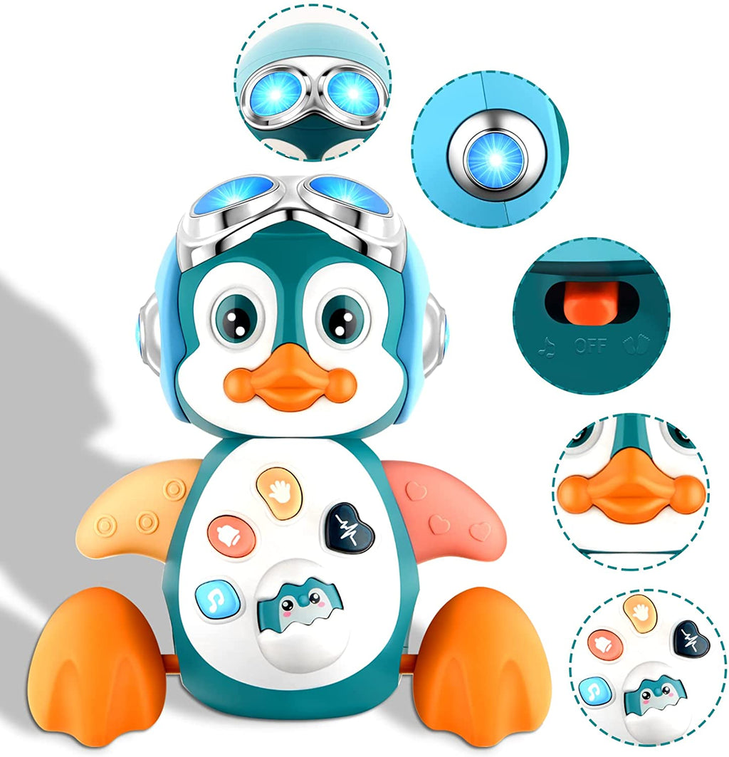 Baby Crawling Toys with Music and LED Lights Y182