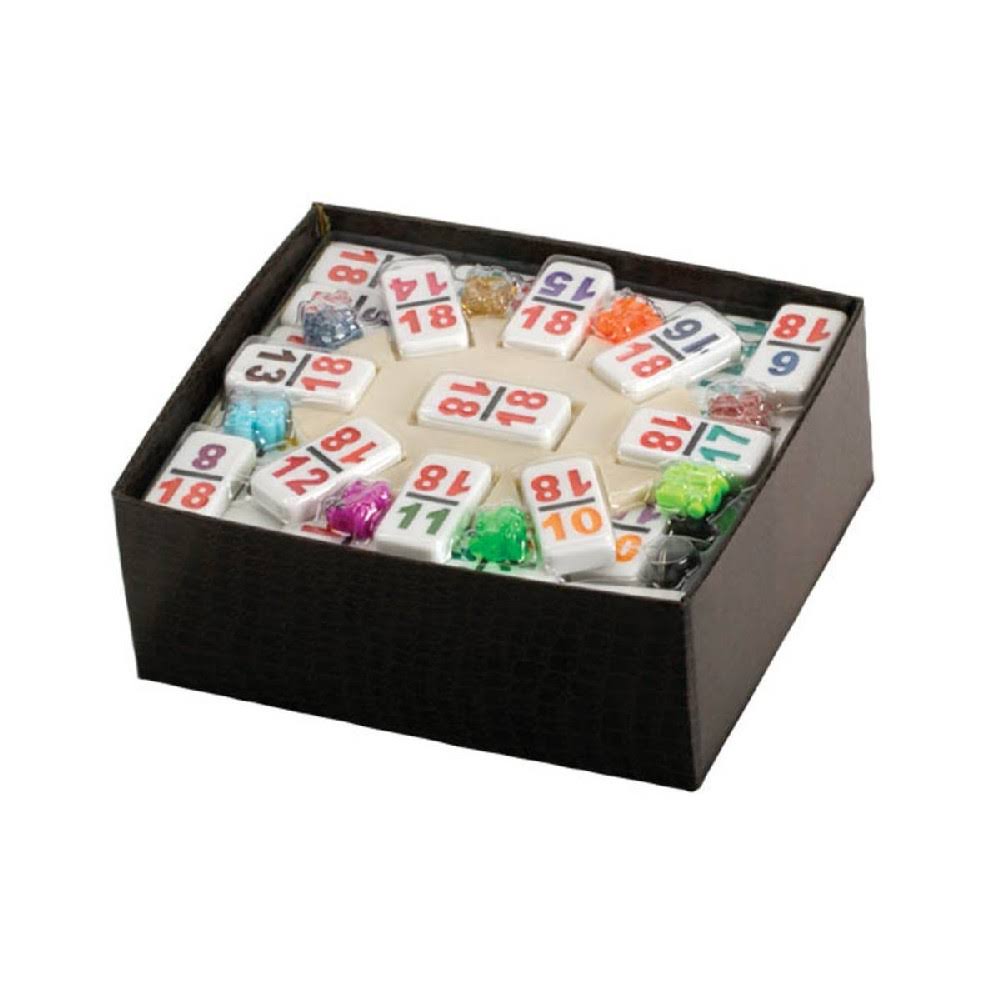 Double 18 Mexican Train Dominoes C366144