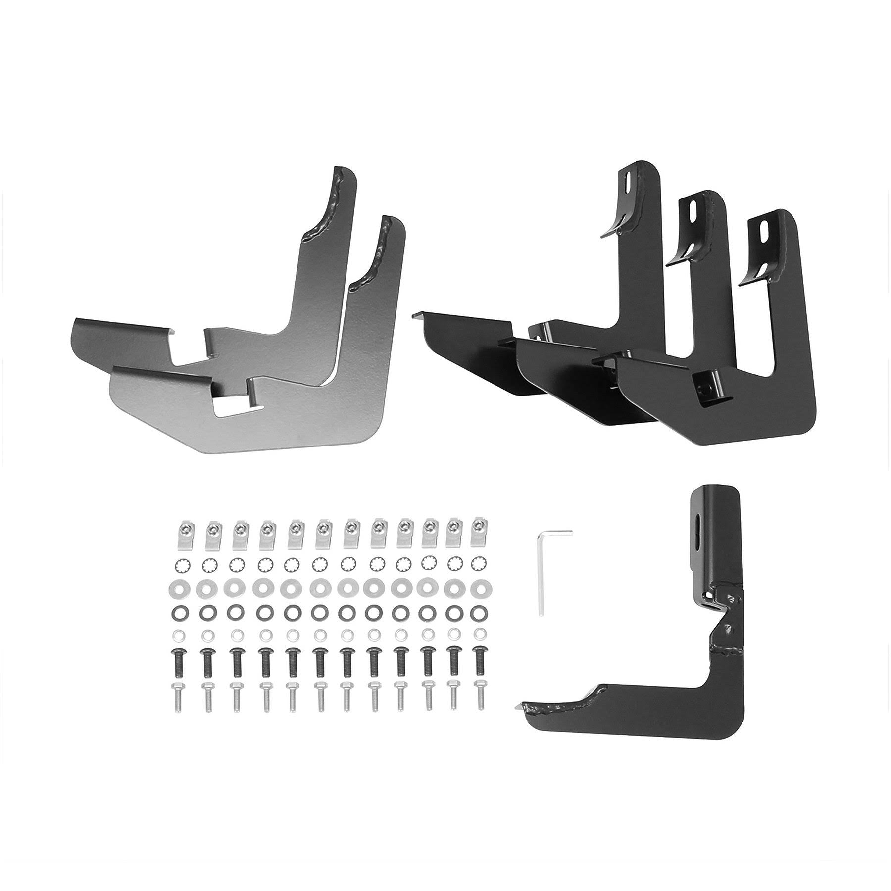 Black Oval Step Nerf Bars G132