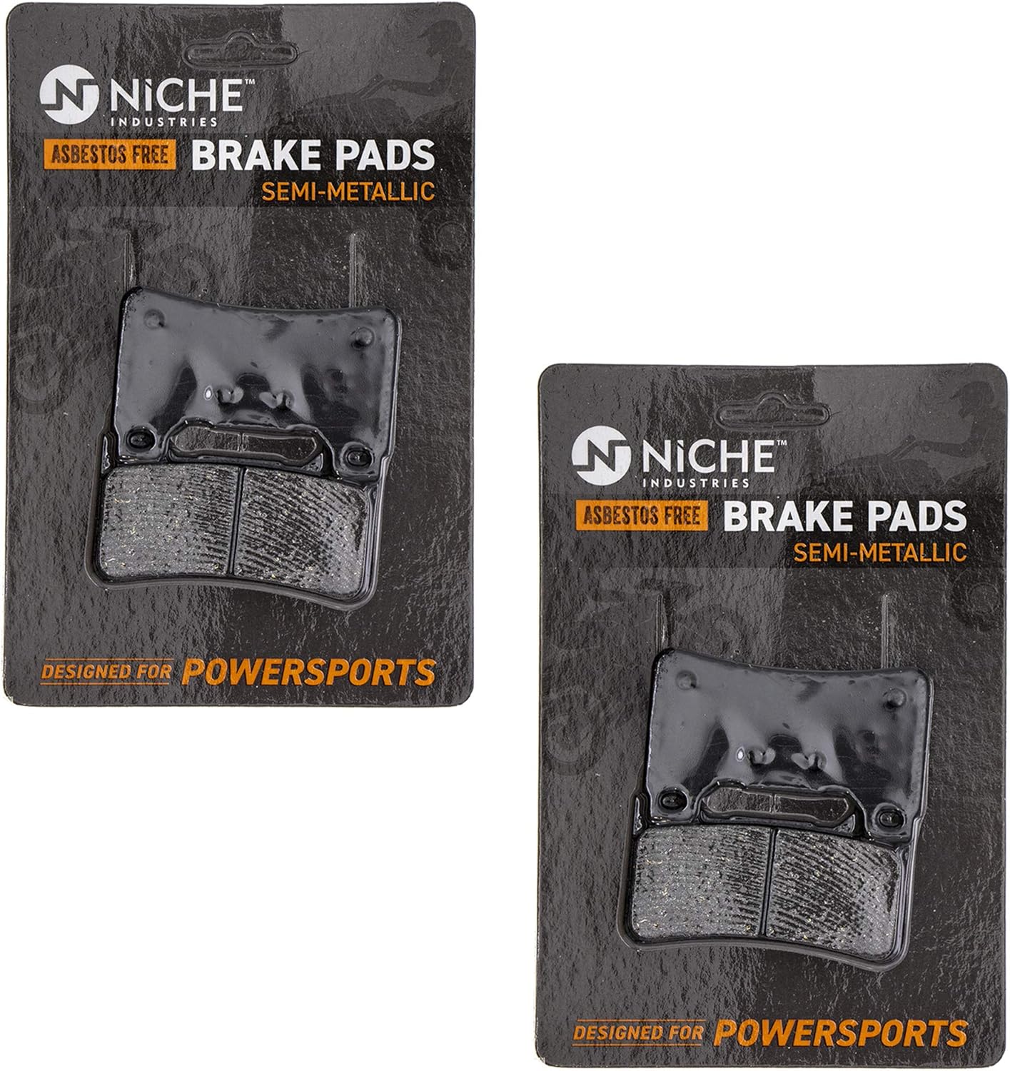 Semi-Metallic Brake Pad Set Pack of 2 X935820