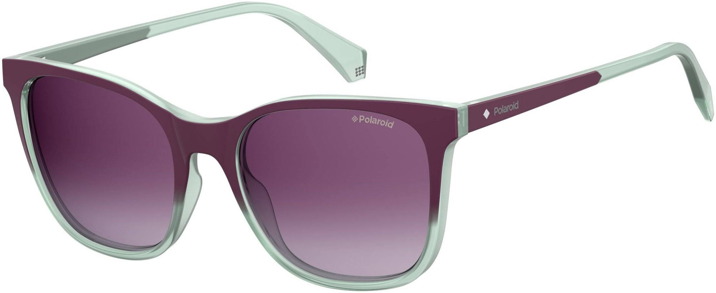 Shaded Green Burgundy Gradient Sunglasses C8215