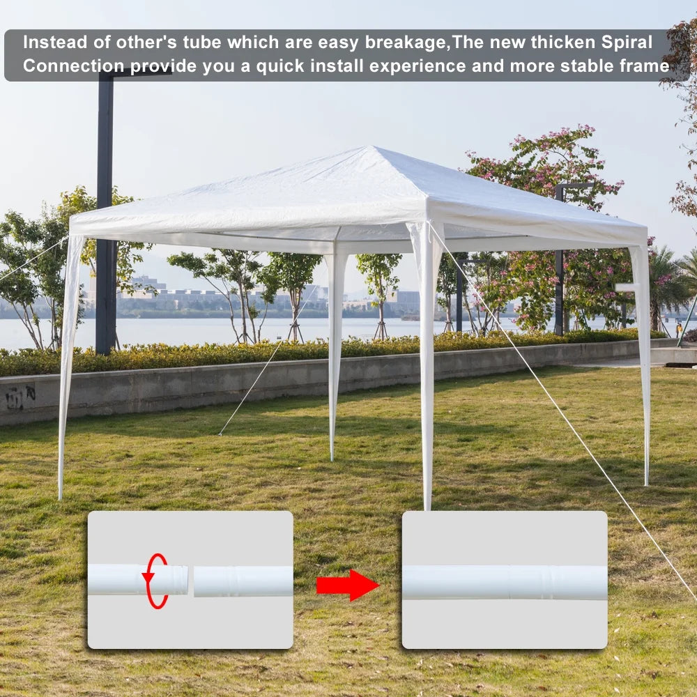 10' x 10' Waterproof Folding Canopy Tent K602