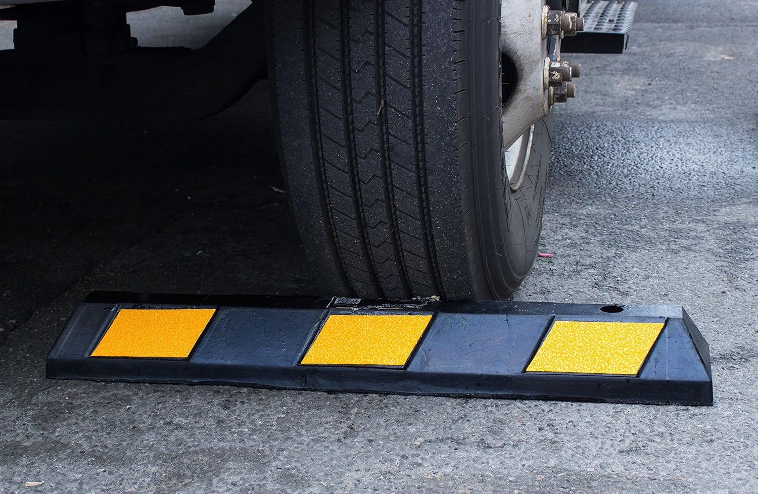 Rubber Curb Parking Block, 36 Inch, Pack of 2 Y100