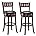 Cappuccino Swivel Stool, 29-Inch, Pack of 2 E29250