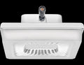 14 inch 30W Warm LED 120V Swivel Photocell Polycarbonate Lens White Ceiling Light E1362
