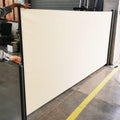 Beige Retractable Privacy Screen 71'' H x 118'' L Waterproof Y83845