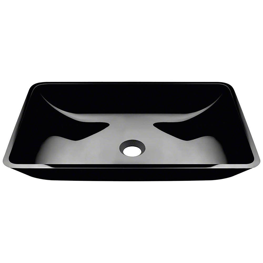 Black-ABR Bathroom Waterfall Faucet Ensemble L6348