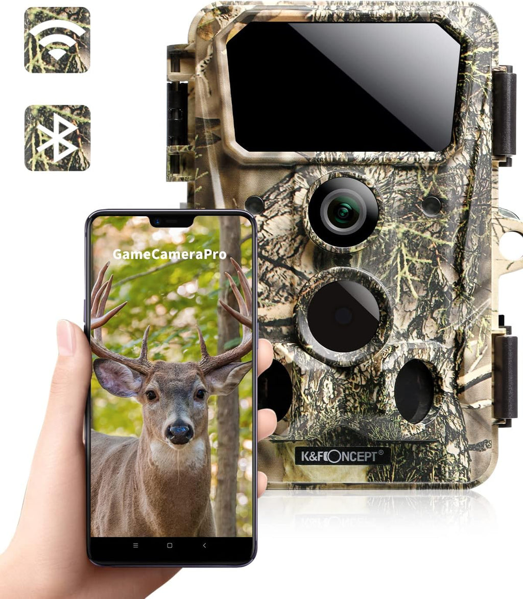 4K 30MP WiFi Trail Camera with Night Vision U99546