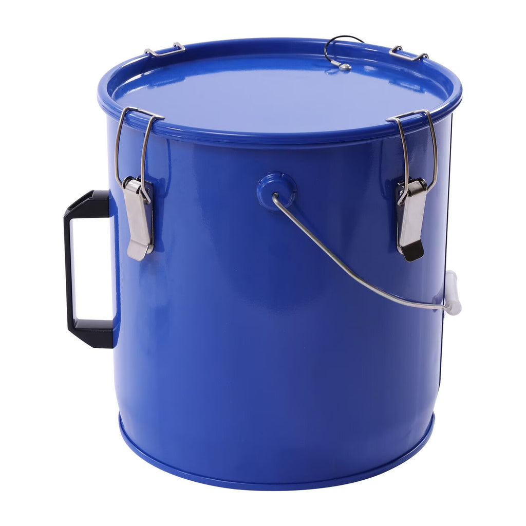 Blue Fryer Grease Bucket Oil Disposal Caddy H417657