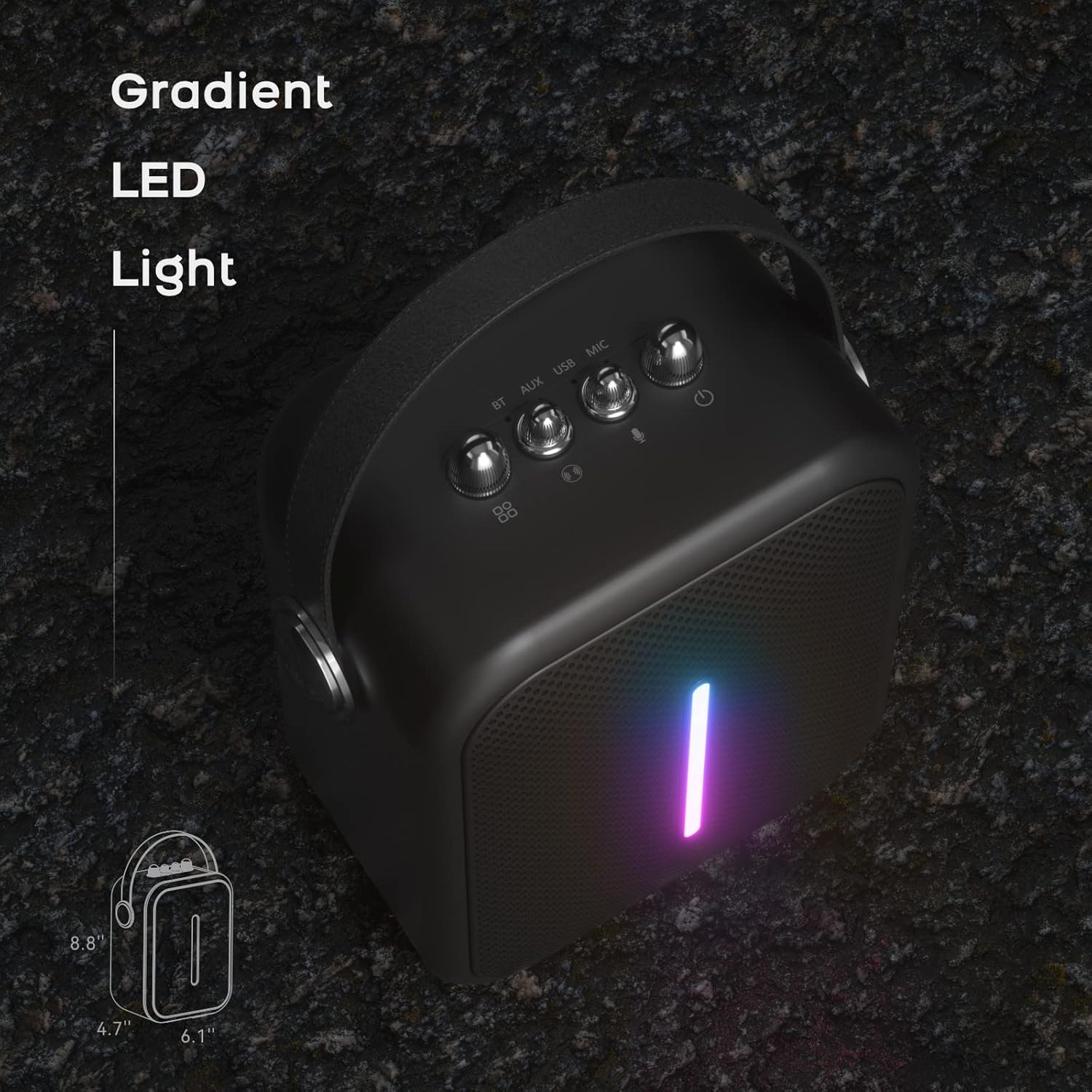 115dB Bluetooth Speaker with Deep Bass F708