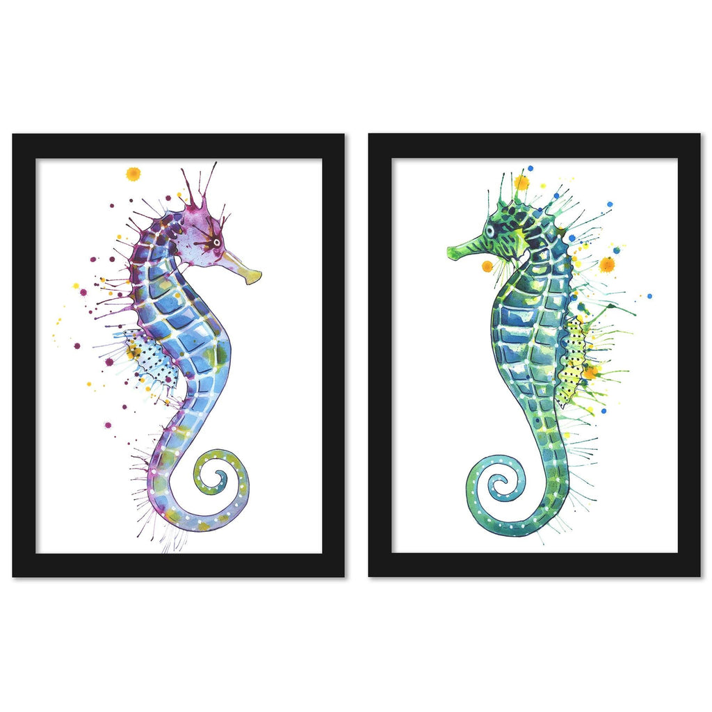 Black Framed Print Set M7100