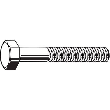 5/8 inch-11 Grade 5 Hex Head Cap Screw, Steel, Pk 5 K601