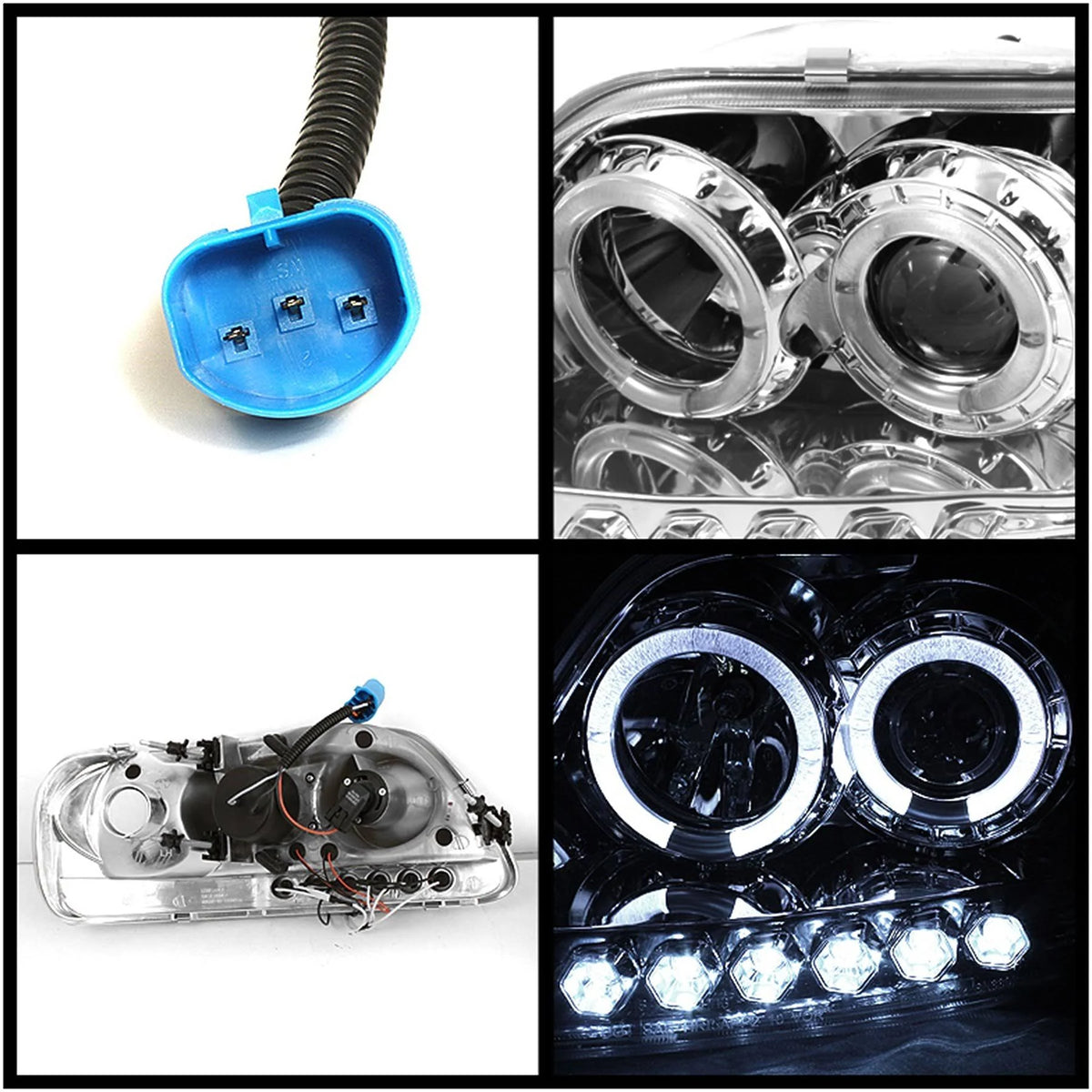 Halo LED Projector Headlights M499254