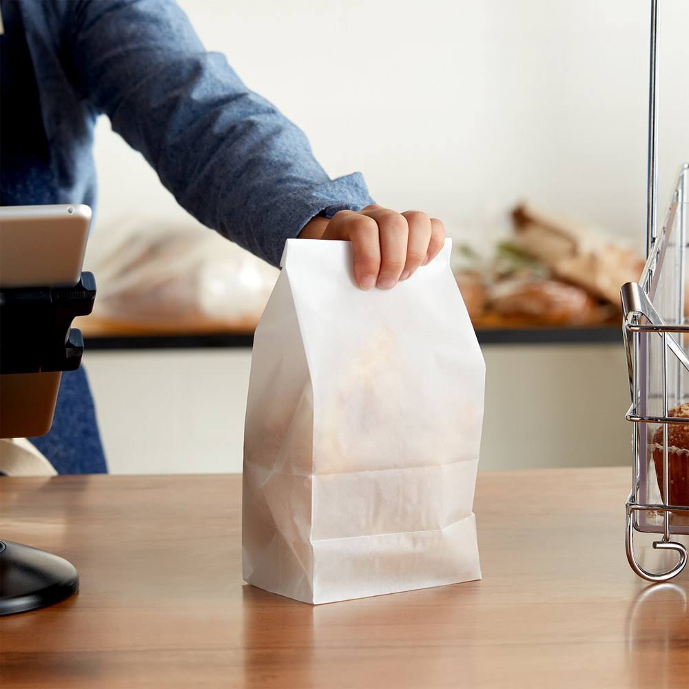 4 lb. Waxed Paper Bag - 1000/Case I3002