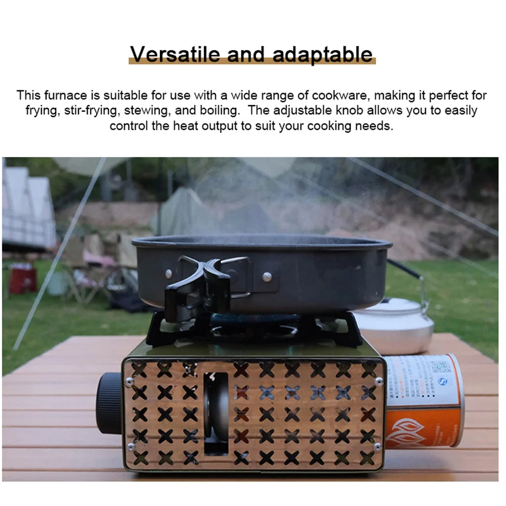 2000W Camping Metal Stove with Storage Bag J6482