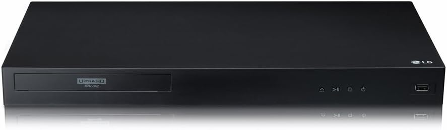 4k Ultra-HD Blu-Ray Player with HDR Compatibility, HDMI Cable Black R869