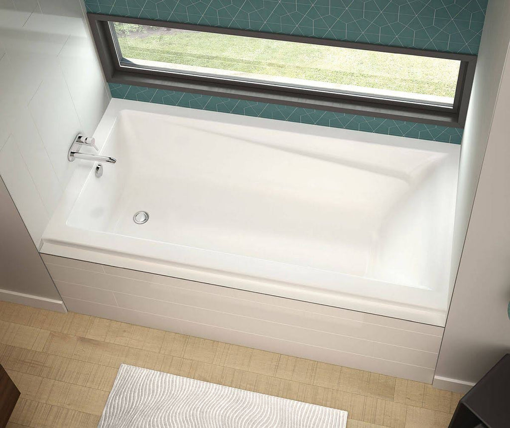 60in x 32in Soaking Bathtub with Right Hand Drain C3111