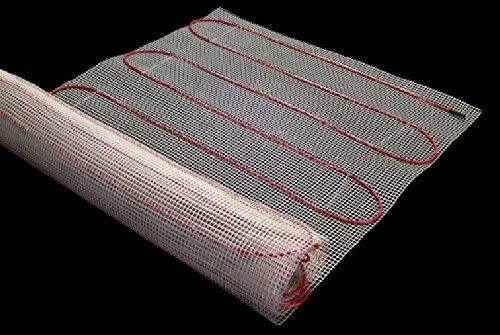 120 V Electric Radiant Floor Heating Mat with Programmable Thermostat W71720